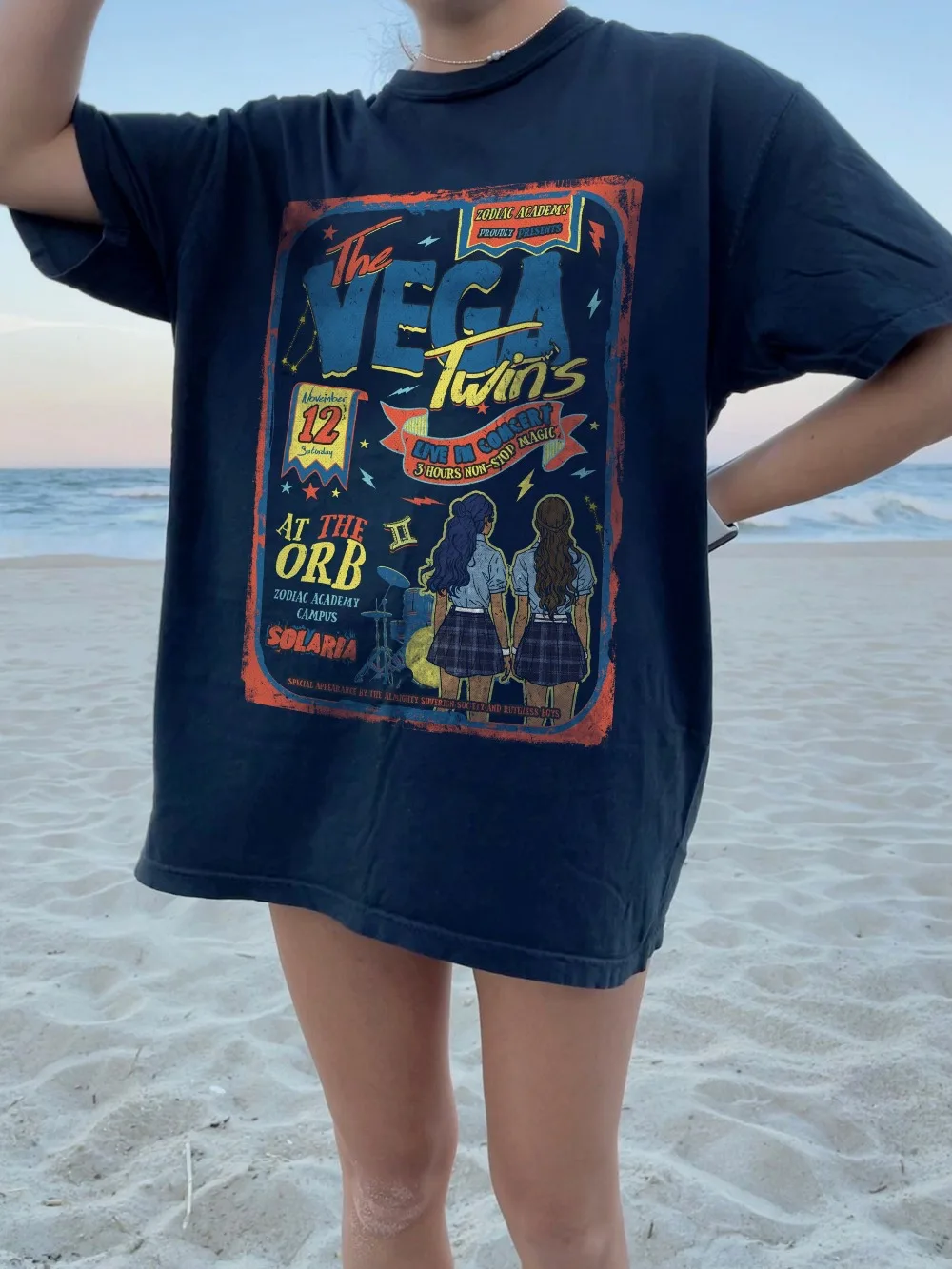 تي شيرت Zodiac Academy Concert تي شيرت Vega Twins Darcy Tory Solaria Ruthless Boys Merch Lance Orion Pitball الورثة السماوية Ignis Aer #3