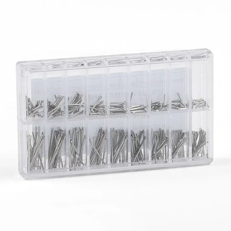 Watch Band Link Pins 360PCS 6-23mm Strainless Steel Latch Pins Watchband Strap Bracelets Connecting Pins Watchmaker Repair Tools