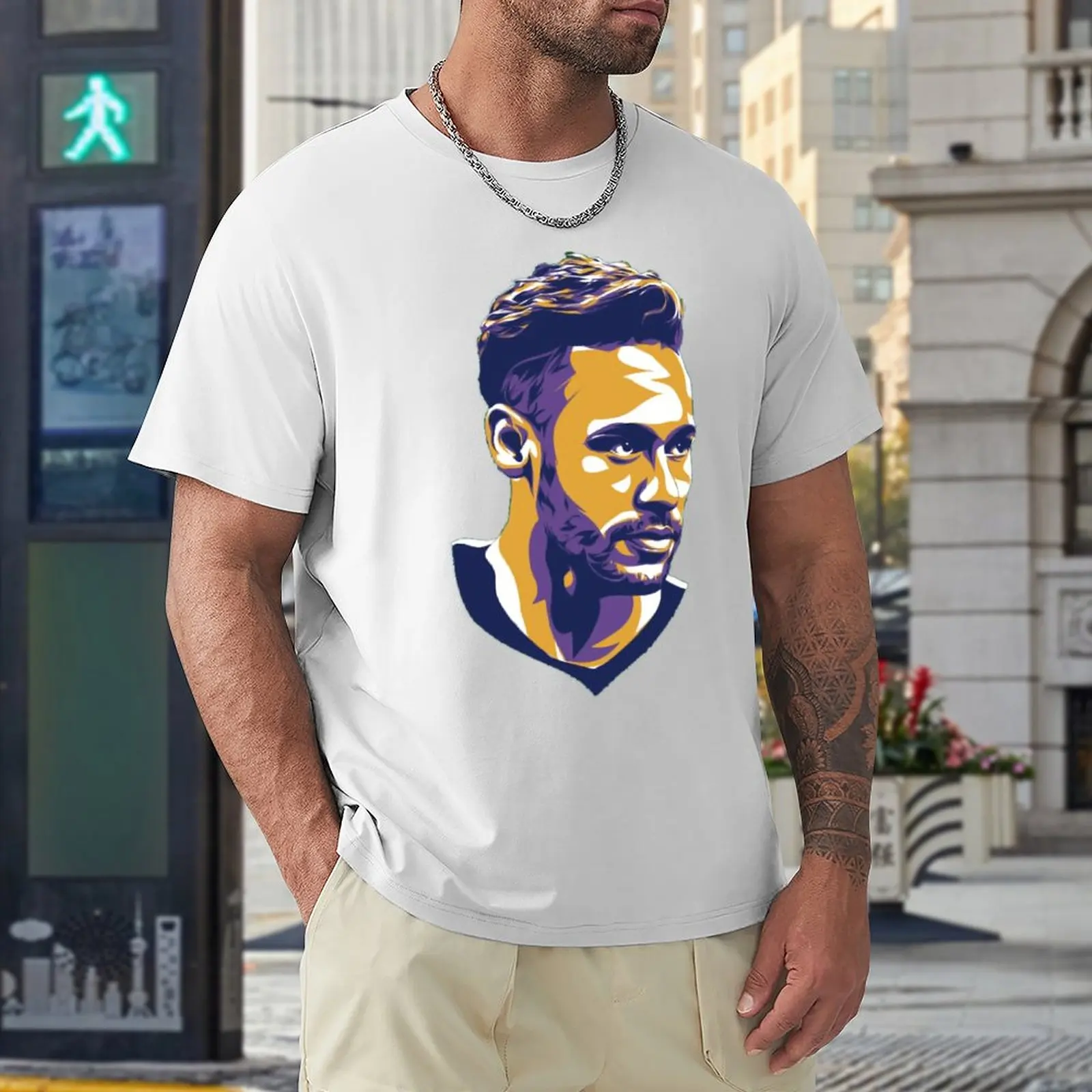 Neymar And Jr Brazil Celebrate Soccer Striker 58 T-shirts High Grade Leisure Graphic Motion Eur Size