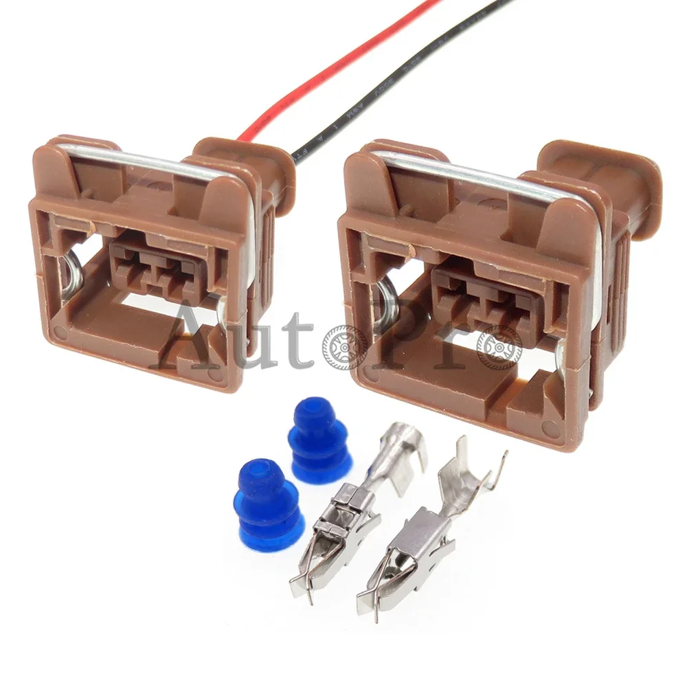 1 Set 2 Hole AC Assembly Automobile Modification Plug Parts 240PC02S1001 Car Wire Socket Auto Cable Connector