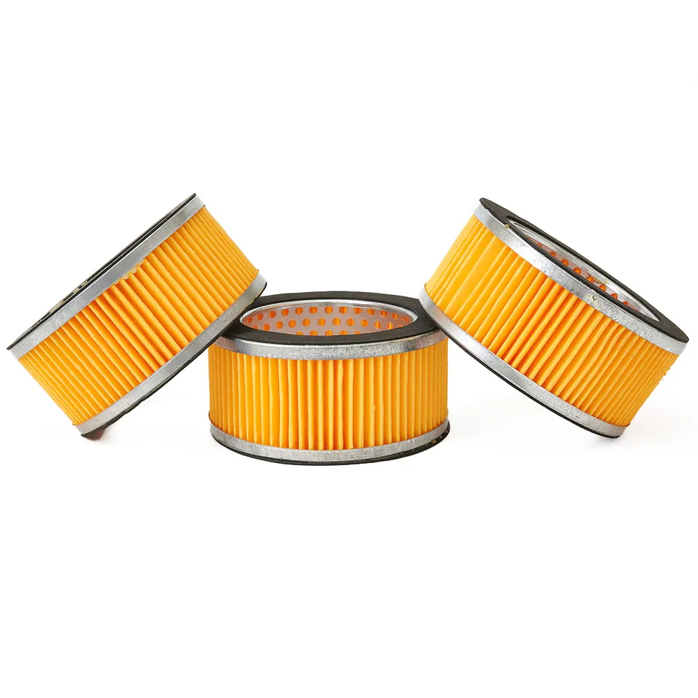 3pcs Cylinder Shape Inside Dia Air Compressor Element Filter Assembly Spare Part Home Diy Air Tool Replacement Accessories