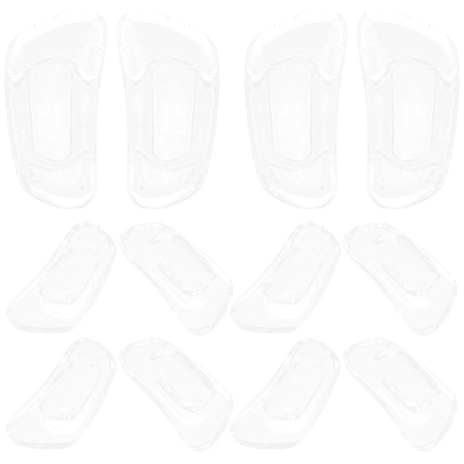 

6Pairs Eyeglasses Nose Pads Supple Silicone Non Deformable Anti Slip Comfortable Replacement Nose Cushion for Glasses