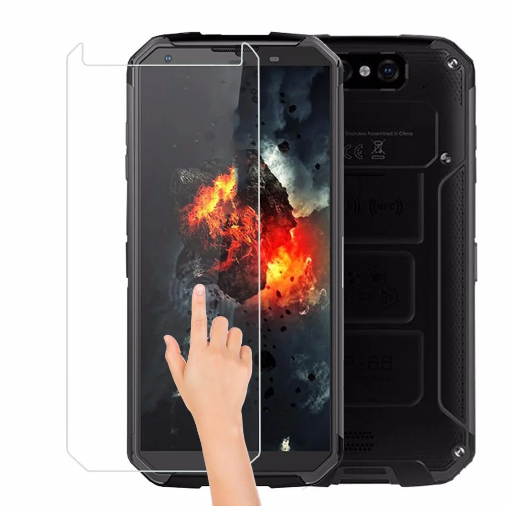 

10pcs blackview bv9600 pro tempered glass not full cover case screen protector phone protective glass for blackview bv9600 pro
