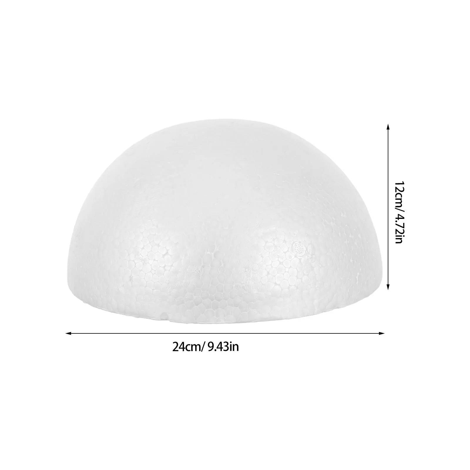 2 قطعة نصف المجال رغوة كرات البوليسترين الأبيض Diy بها بنفسك ترتيب الأزهار تحف الزفاف المشاريع الحرفية الزهور الطازجة ديكور