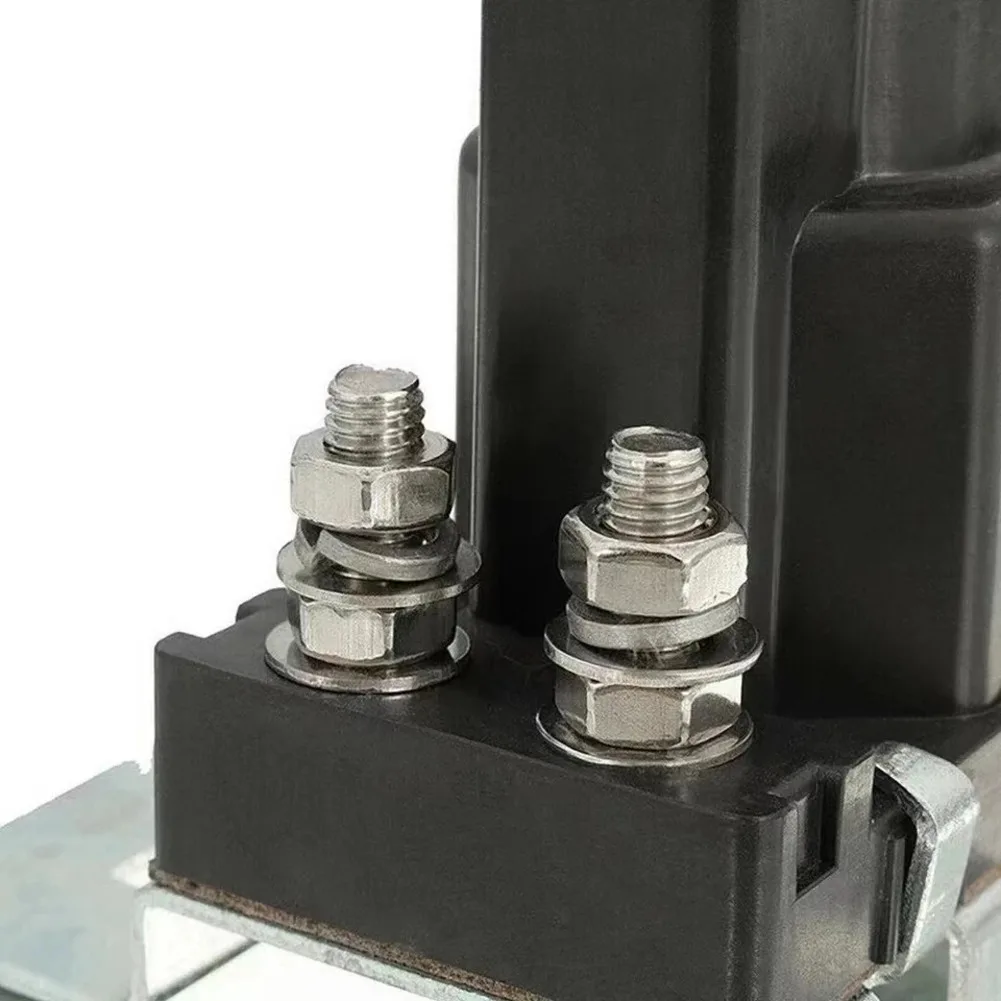 500A Electrical Relay Auto Starter Solenoid Car Relay 12V Terminal Car Starter Power Switch Interior Parts 6