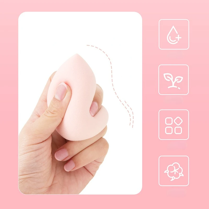 4/6pcs Makeup Puff Sponge Set Cosmetics Powder Puff Wet and Dry Combined Cosmetic Puff Women Facel Foundation Powder Makeup Tool