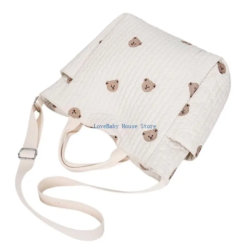 

BX0D Portable Diaper Storage Handbag Multifunctional Shoulder Case Crossbody Bag