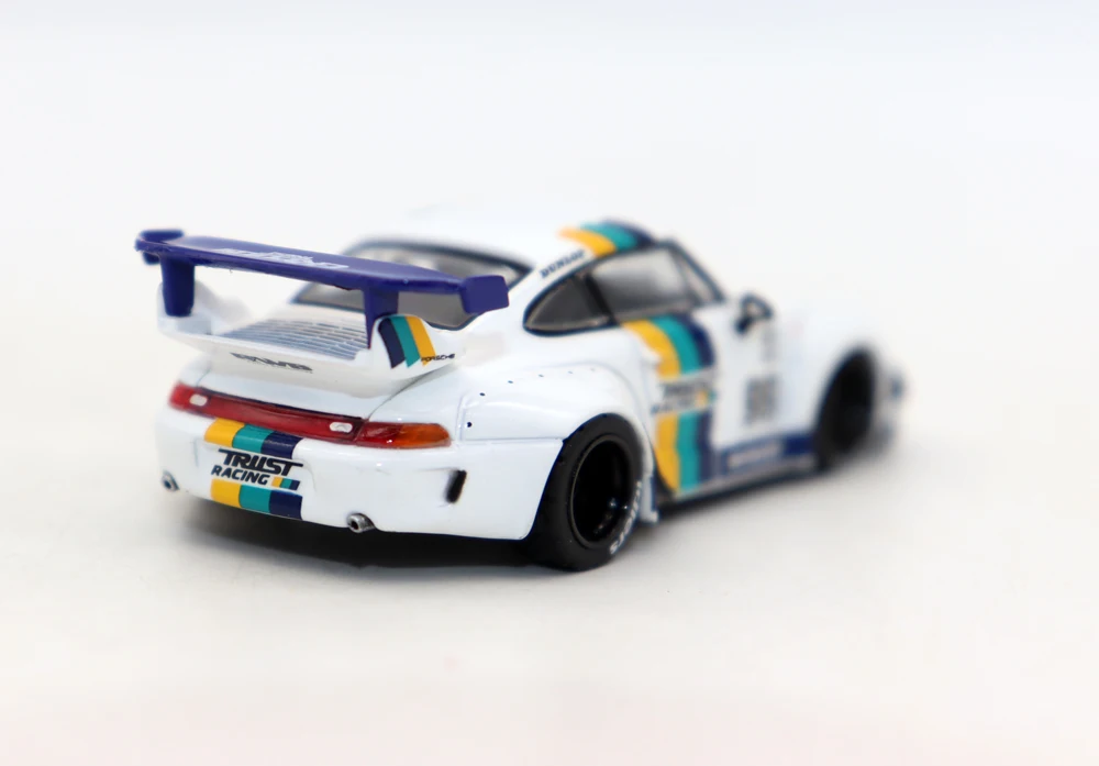 New TW 1:64 RWB 993 Racing Cars Diecast Simulation Alloy Toy Model for Collection Gift