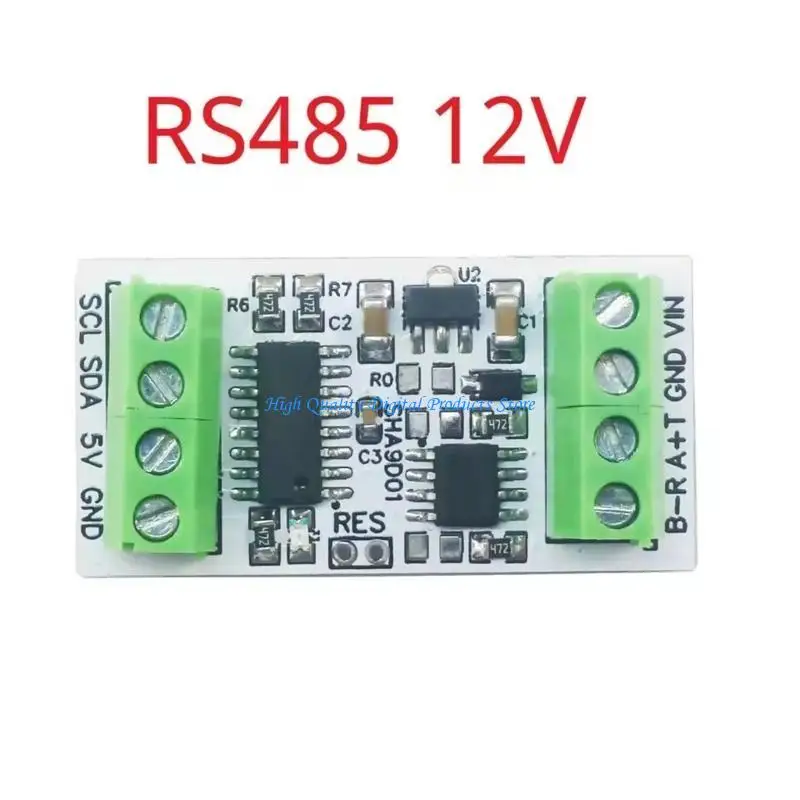 

U2JE Industrial Temperature Humidity SHT30 Sensors Adapter Board RS485 TTL232 Modbus Analog Remote SHA9D01 Module Expand