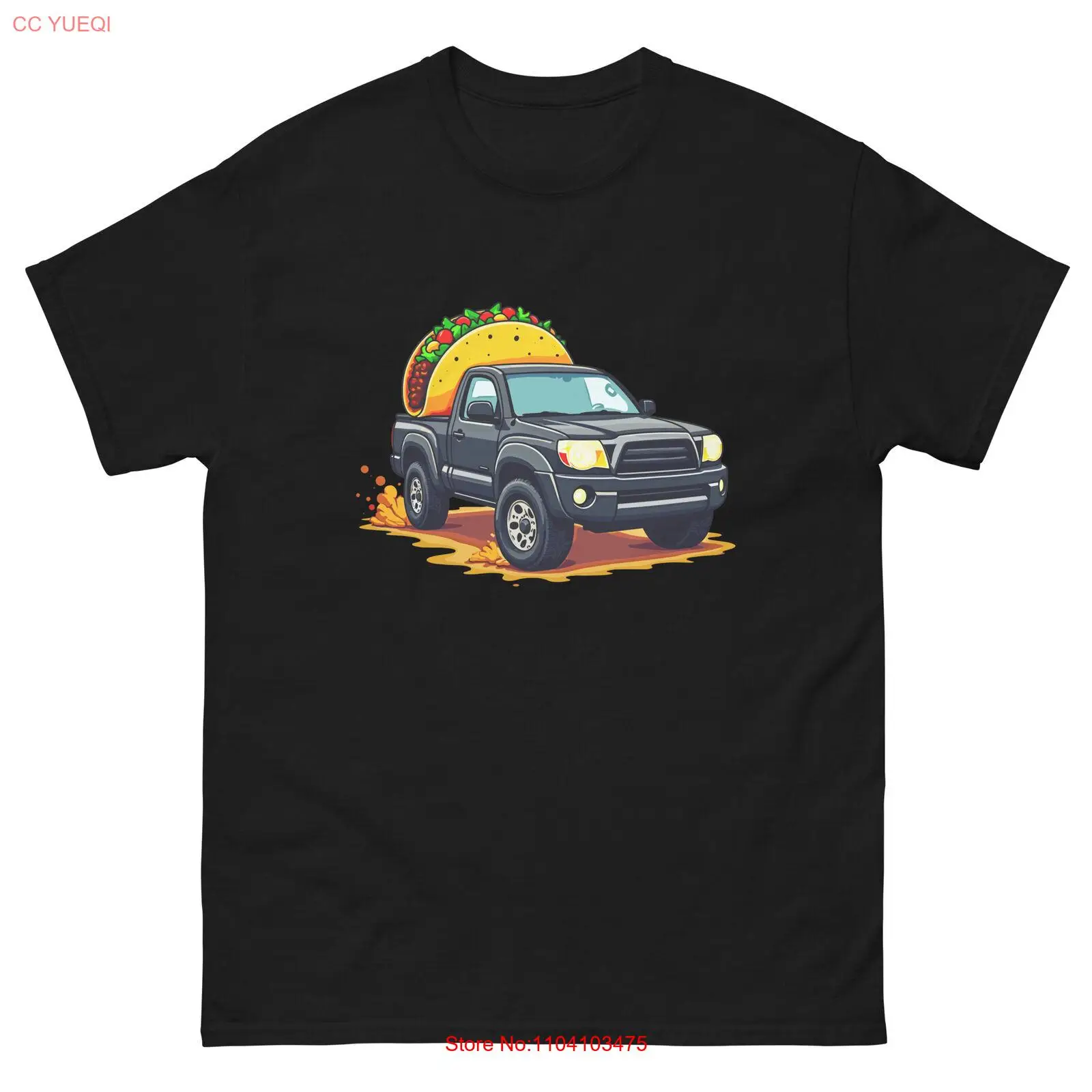 

Black Taco Truck Fun T-Shirt