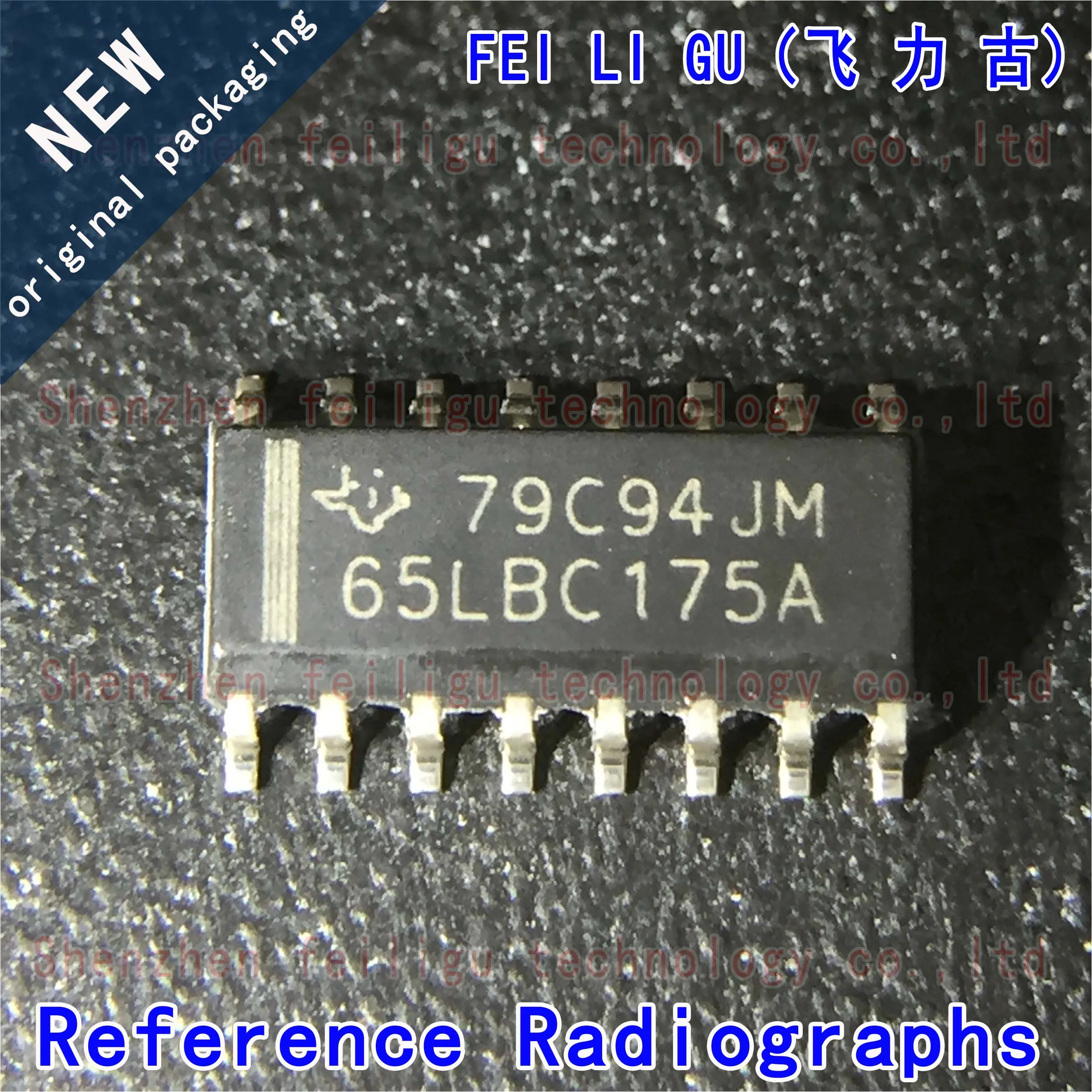 1~30PCS 100% New original SN65LBC175ADR SN65LBC175AD SN65LBC175A Package:SOP16 Receiver RS-485/RS-422 Chip