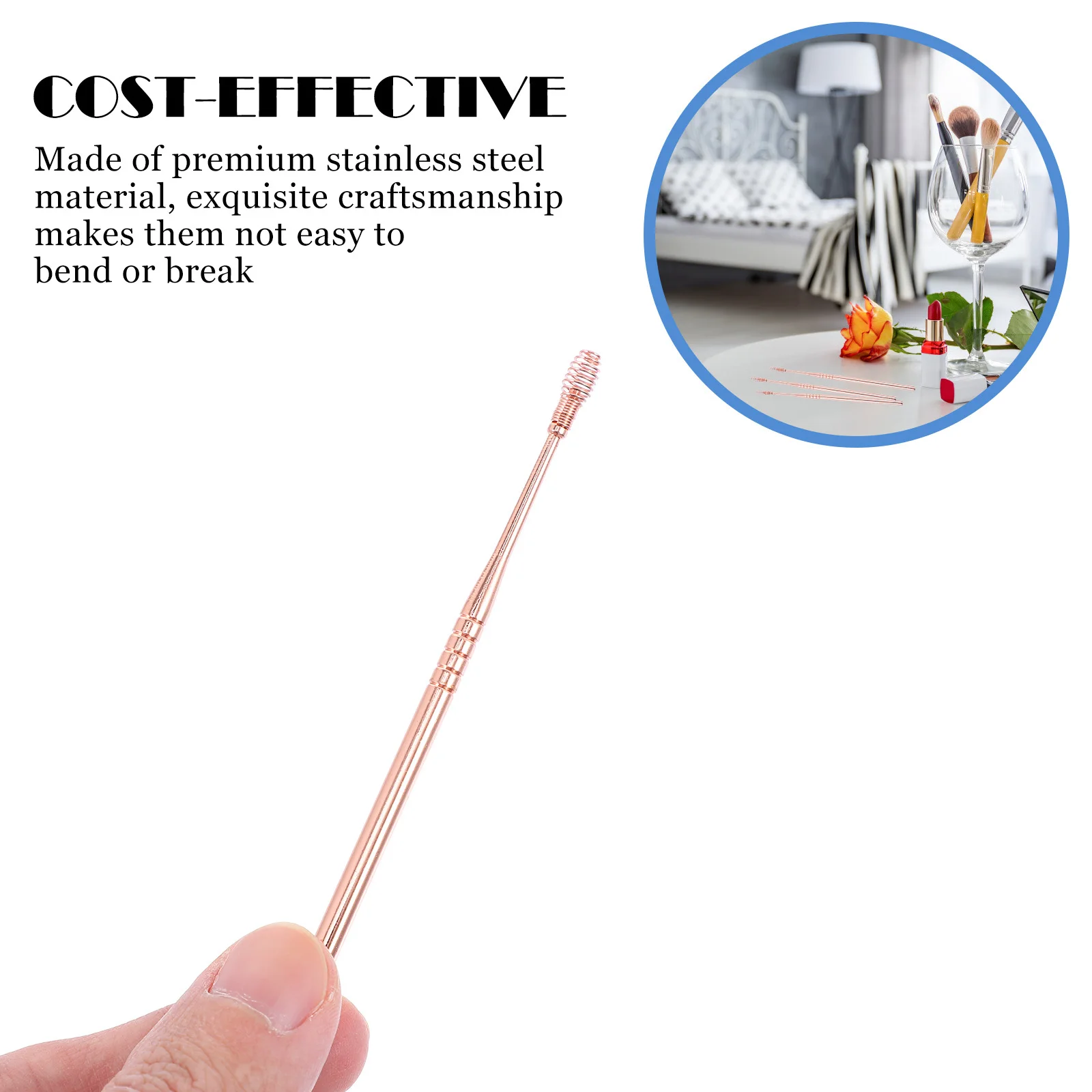 

3 шт., инструменты для чистки ушной серы, ушная ложка из нержавеющей стали, спиральный дизайн, инструмент для удаления ушной серы, безопасный не царапающий ушной щипчик