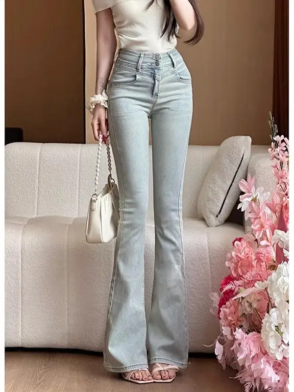 

Женские джинсы скинни в ковбойском стиле, женские спортивные штаны для тренажерного зала, фитнеса и тренировок, спортивные модные джинсовые женские брюки, удобные повседневные брюки