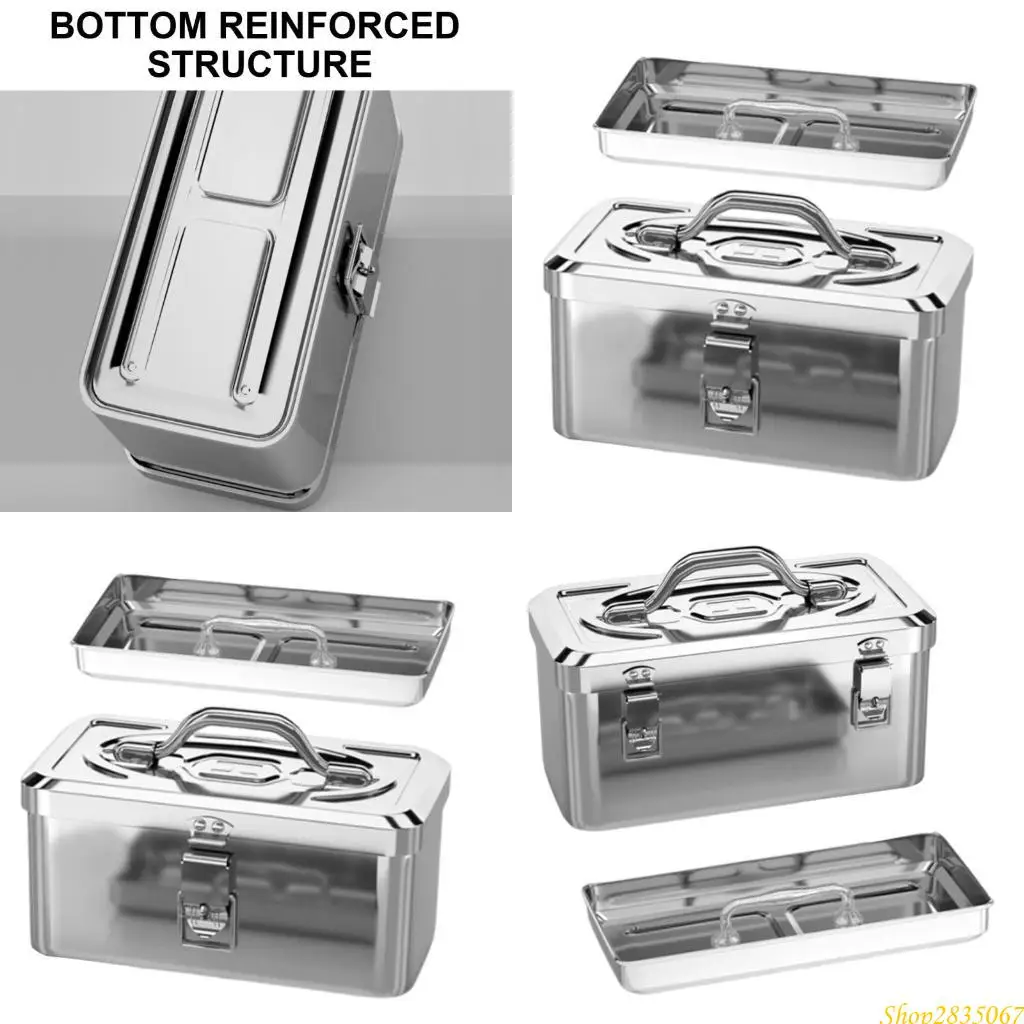 

Ящик для инструментов из нержавеющей стали с из нержавеющей стали промышленной тяжелый утолщенный металл 831f