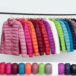 Frauen 2021 Neue Lässig Leichte Verdickt Warme und Slim Fit Kleine Volumen Weiß Ente Mode Mantel Unten Jacke Chaqueta mujer