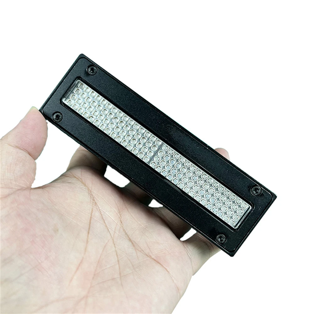 Lámpara de curado de GEL UV TX800/XP600, máquina de curado de doble boquilla LED, luz de curado de impresora plana UV, 395NM