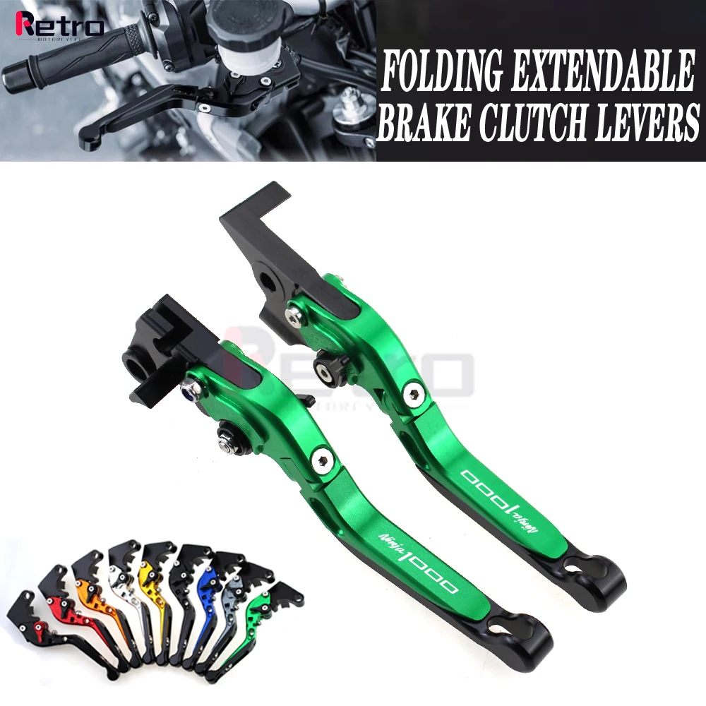 

For KAWASAKI NINJA 1000 Tourer 2017-2020 2018 2019 Motorcycle Folding Extendable Adjustable Clutch Brake Levers