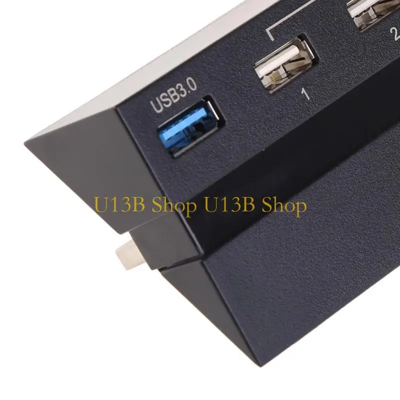 U13B 5 Port HUB لـ USB عالي السرعة لوحدة التحكم في الشاحن وتوسيع الفاصل لملحقات وحدة التحكم