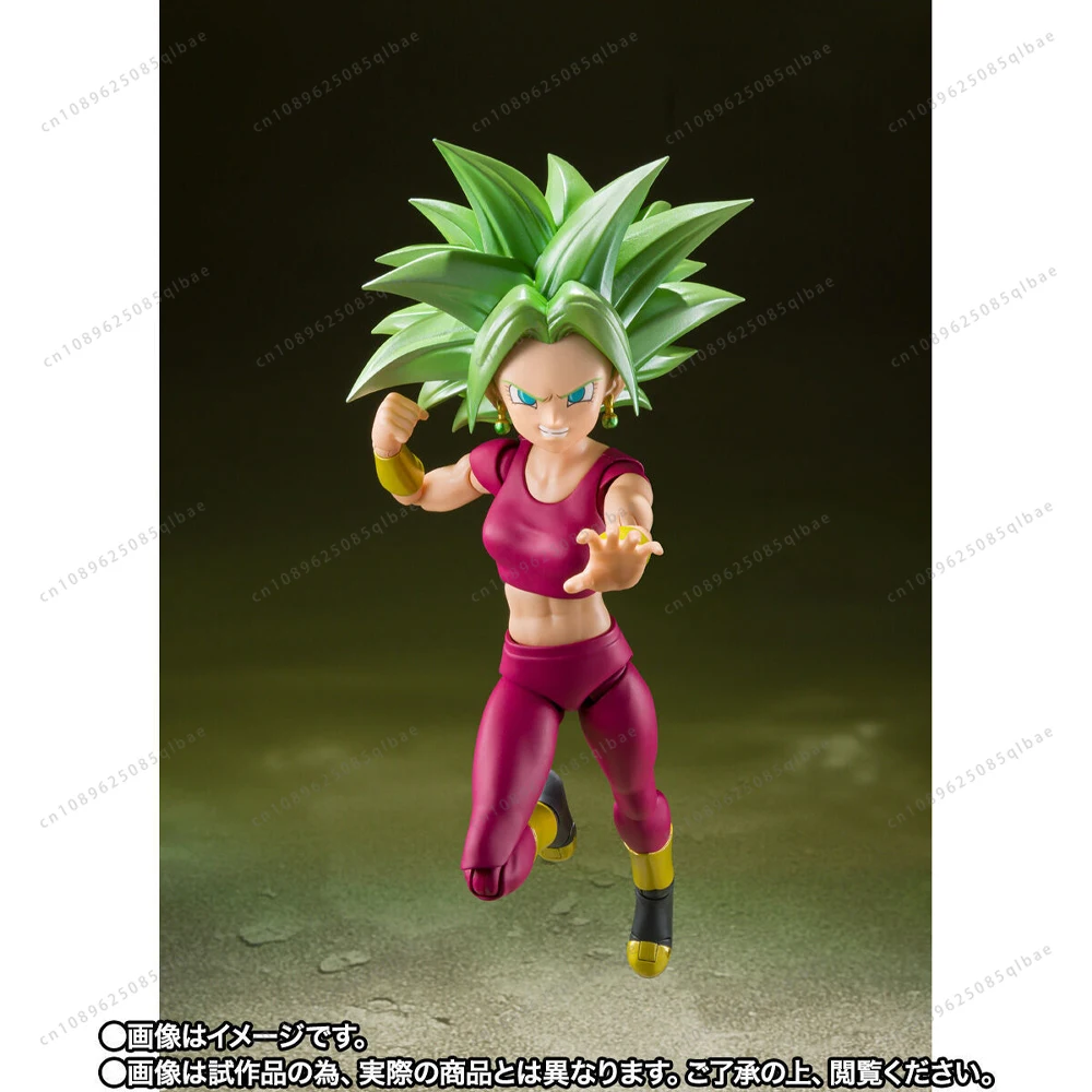 Bandai SHFiguarts-figura de Dragon Ball Super, Super Saiyan Kefla, modelo de acción de Anime Original, juguete