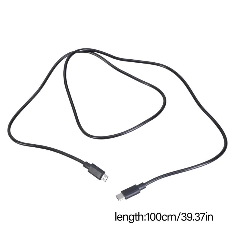 

100cm Charging Cable Data Sync Charging Cable USB C Male to 5Pin USB Male Cord