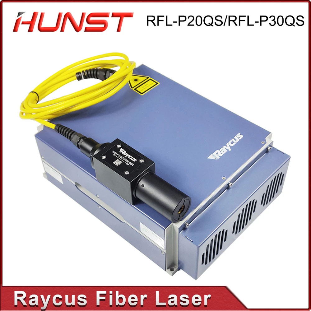 Hunst RFL-P20QS/30QS Raycus 20W 30W Q-switched Pulse Fiber Laser Source modulo 1064nm per macchina per marcatura e incisione di metalli