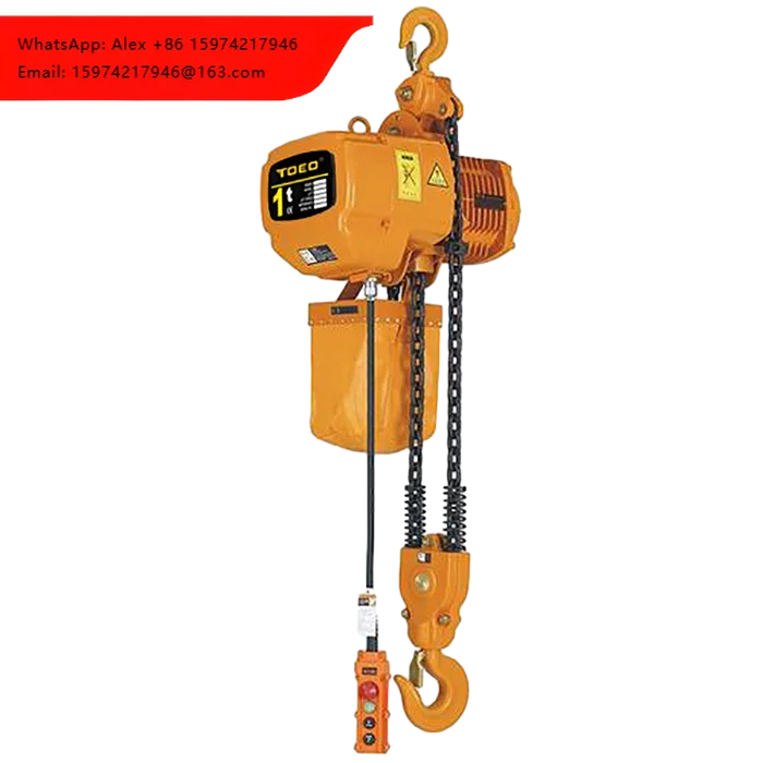 Chenli Small Electric Chain Hoist 0.5T Electrical Block Chain Lifting Hoist