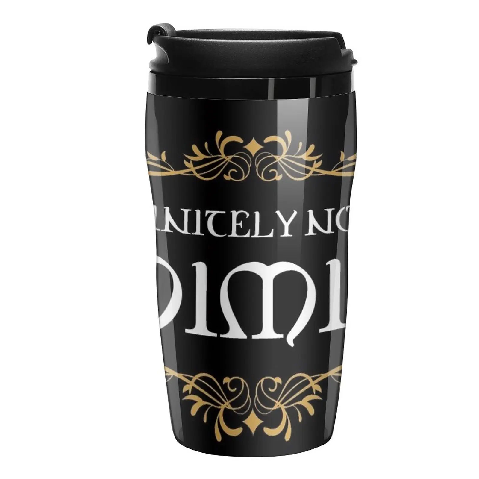 

New Definitely not a Mimic Tabletop RPG Addict Travel Coffee Mug Mug For Tea Creative Cups Espresso