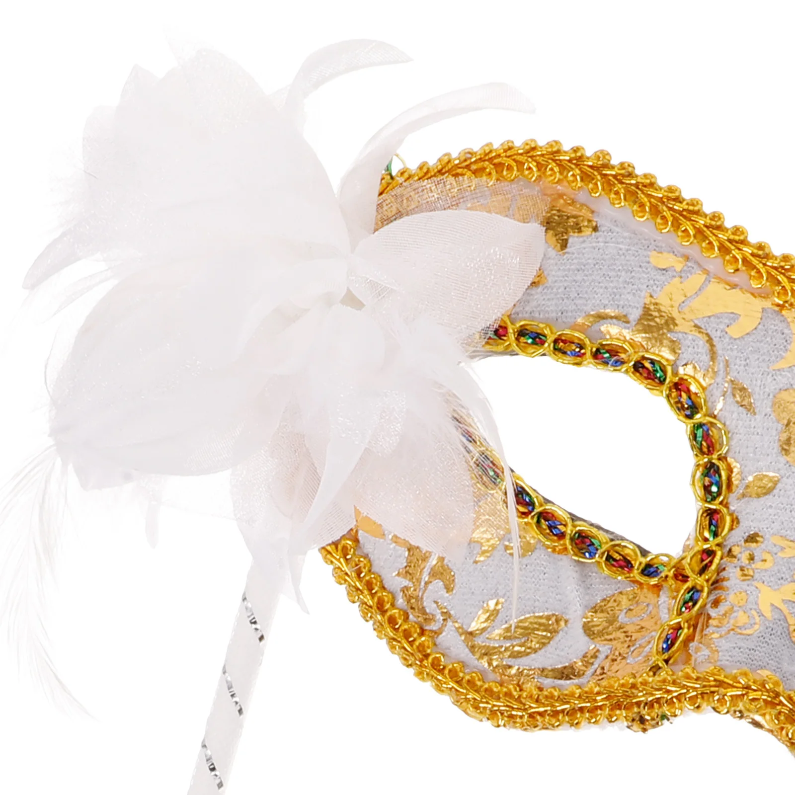 Accessoires de Costume de maquillage, masque à main, Costumes de Miss, mascarade pour femmes de fête