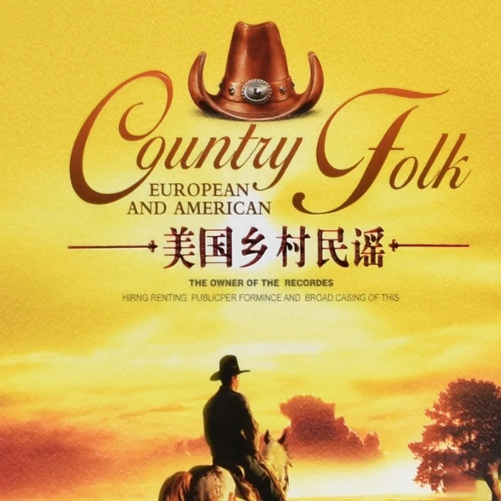 American Country Folk Classic Oldies Vinyl Style 3CD Car & Home Music Collection