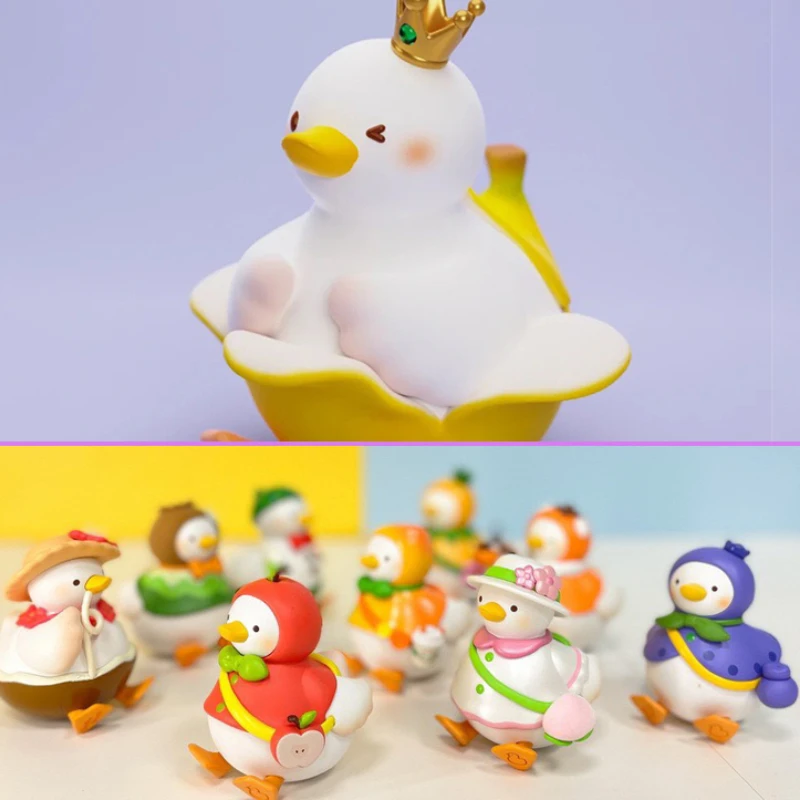 

Original Dake Duck Good Luck Fruit Series Blind Box Cartoon Designer Dolls Mistery Figure Kawaii Trendy Toys Girls Holiday Toys