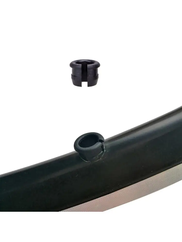 AliExpress NONE 10Pcs Bike Valves Stem Grommets Inner Tube Adapter Rubber Plug Road Bike Valves Rims Cycling Accessories Easy to Install