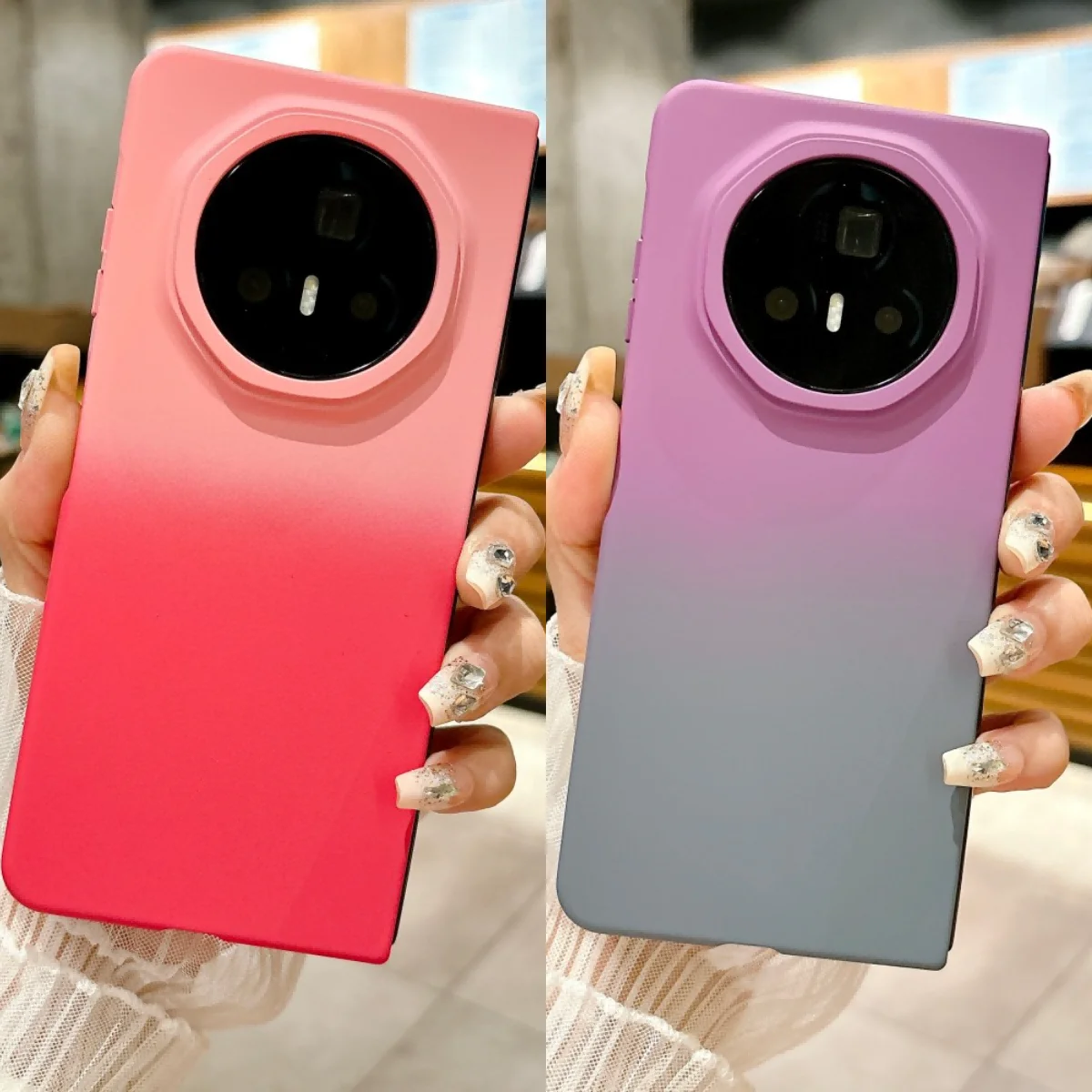 حافظة لهاتف هواوي هونور ماجيك V5 حافظة صلبة من البولي كربونات غير لامعة نحيفة متدرجة أنيقة غطاء خلفي لهاتف هونور ماجيك V5 V3 #1