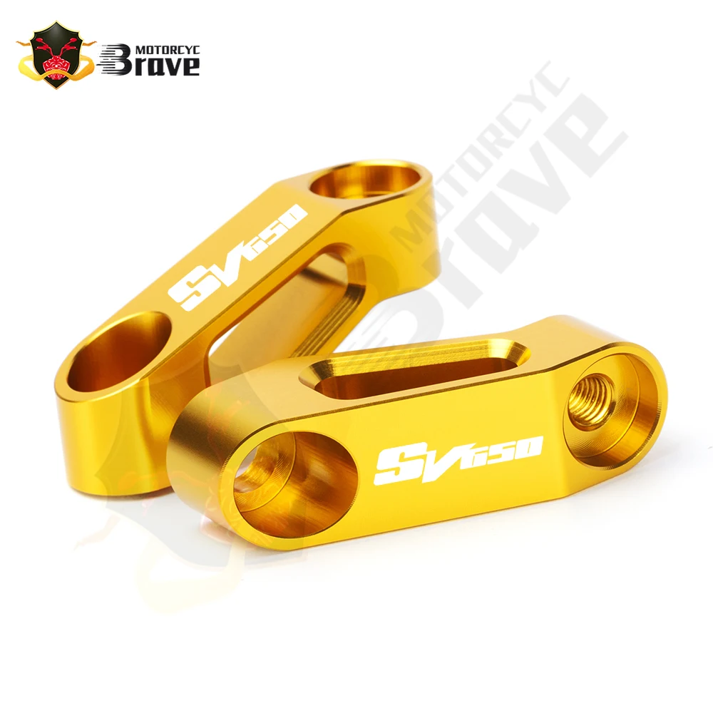 For SV650 SV650S SV650X SV 650 X/S Motorcycle Accessories CNC Aluminum Kickstand Side Stand Extension Enlarger Pad