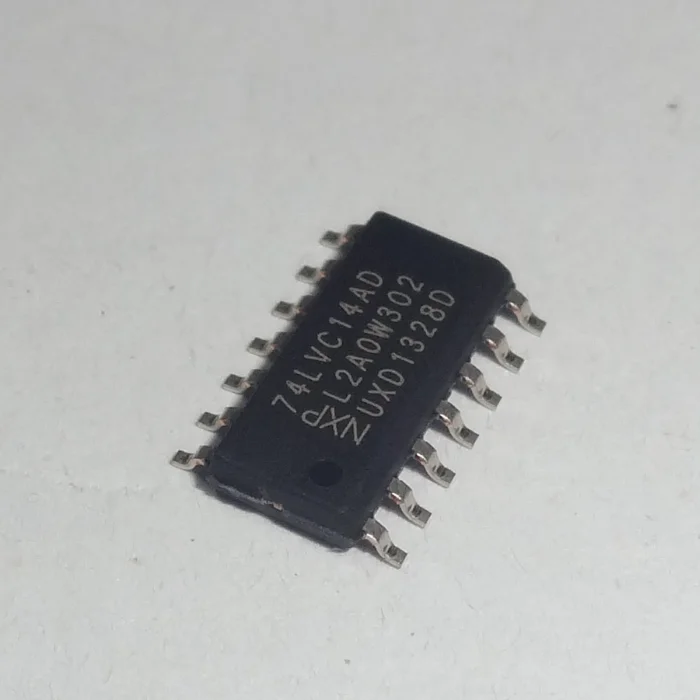 10PCS Imported 74LVC14AD 118 74LVC14 SOP14 3.9MM Narrow Body Six Way Inverted Schmitt Trigger logic Chip IC