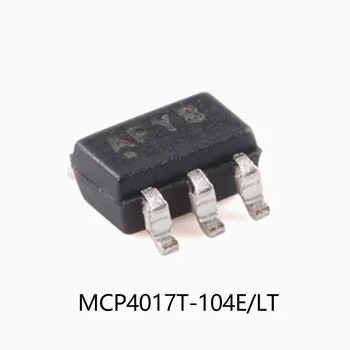 25/pcs LOT new original MCP4017T-103E/LT SC-70-6 7-bit single channel digital potentiometer chip