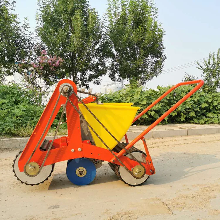2025Hand Push Factory Supplier 1  2  3 5 6 Row Gasoline Engine Planter Manual Garlic Seeder