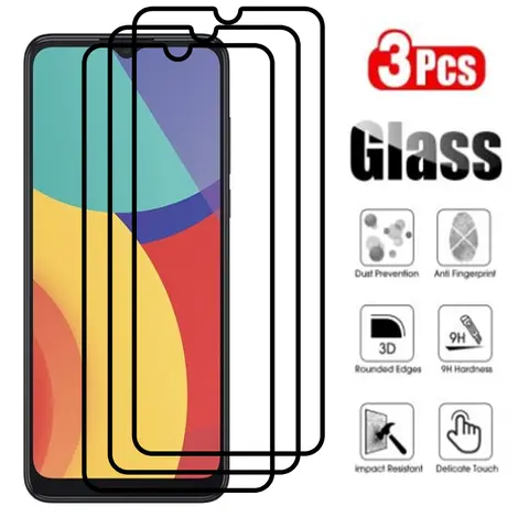 Funda completa de vidrio templado para teléfono, Protector de pantalla para teléfono, para teléfonos móviles, 1V, 1L, 1S, 3L, 3X Plus, 5H, 5X, 1S, 1SE, Light, 1SP, 2021, 2020