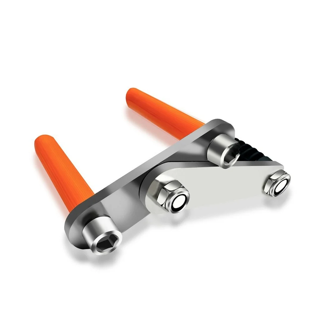 Panel Lifter Tool for Drywall Wood Glass For tile Installation 460g Weight 15x12x11cm Black Orange Silver Finish