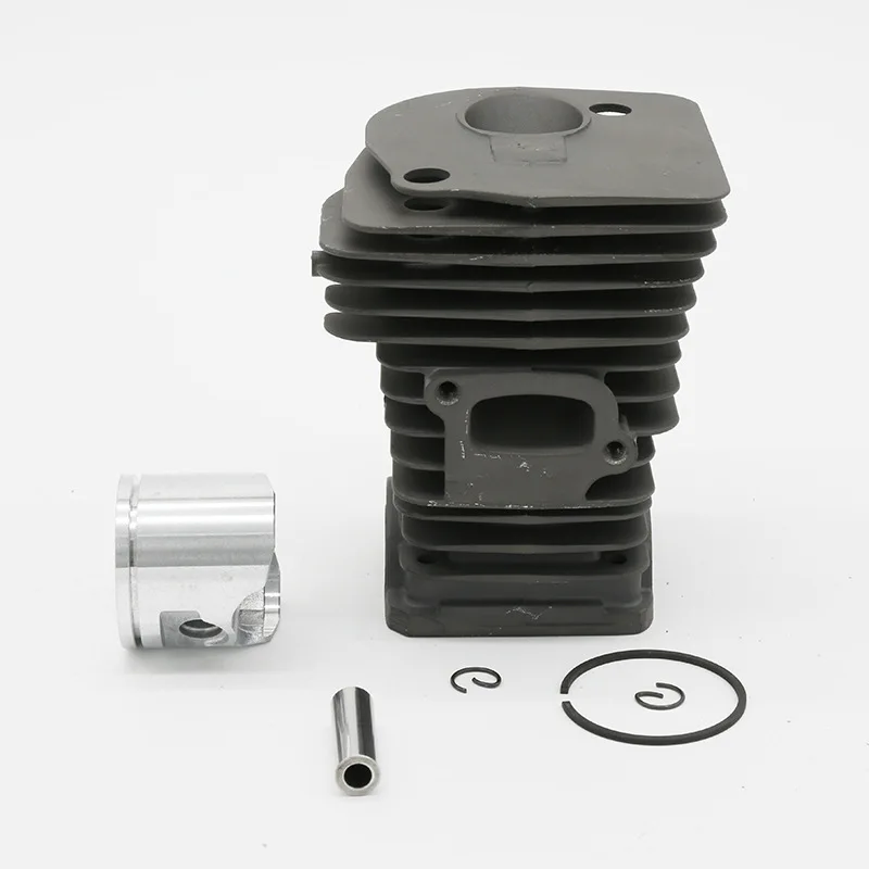 Replacement Cylinder Assembly For Husqvarna 345 Chainsaw 42mm Piston Cylinder Sleeve Engine Power Kit Garden Logging Saw Spare P
