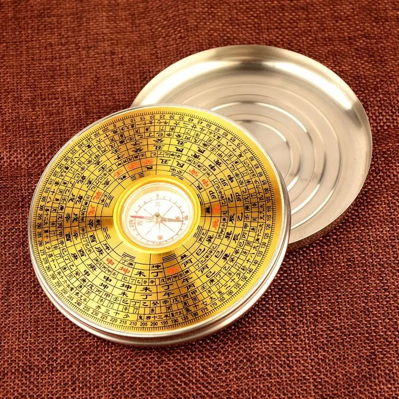New Compass 360-degree Compass Professional High-precision Comprehensive Disc Alloy Small Compass To Carry with You