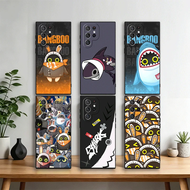 Zenless Zone Zero ZZZ Bangboo Phone Case Cover for Samsung Galaxy S22 S23 Plus S24 FE S25 Edge S26 Ultra S20 S21 + Black Soft Sh