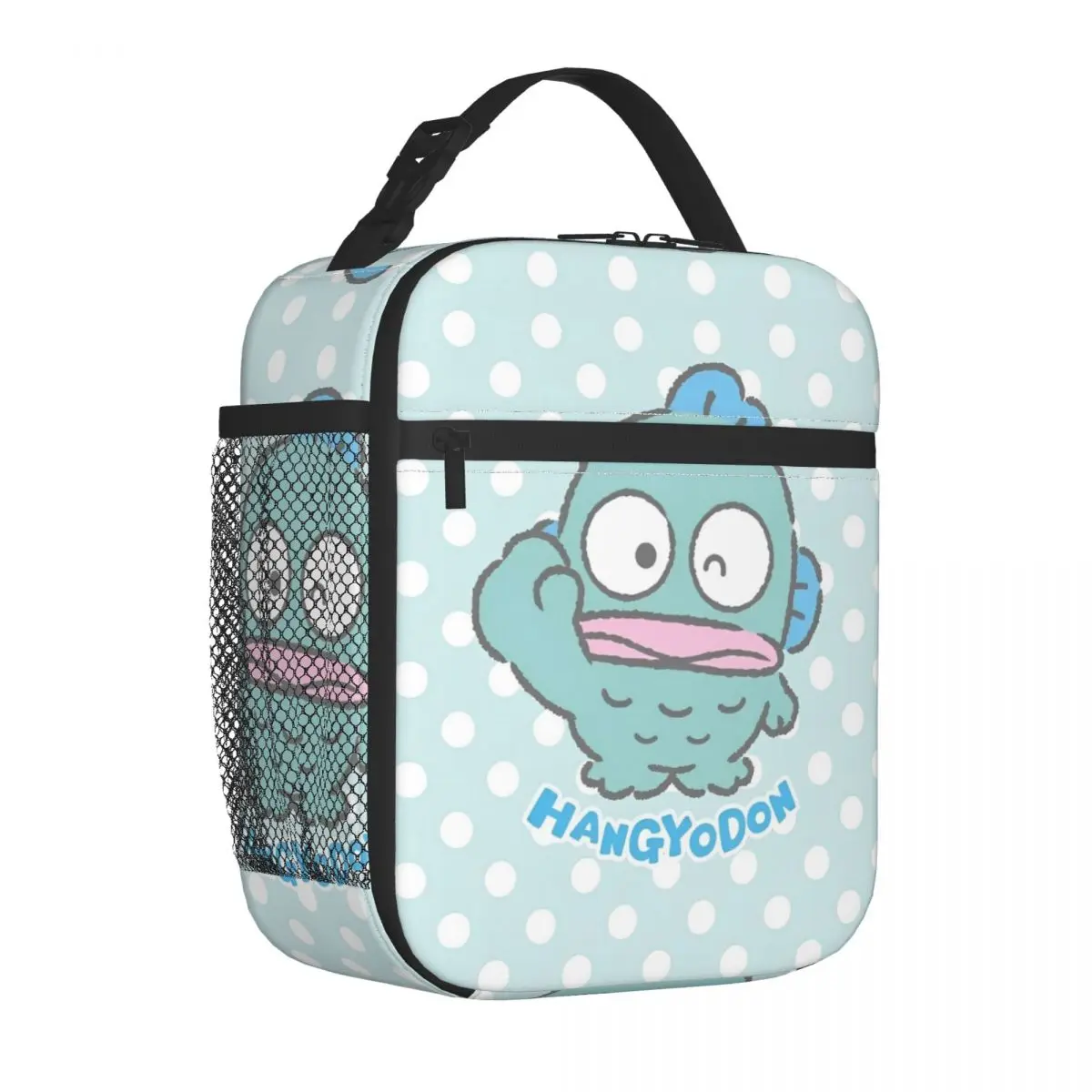 

Hangyodon Greet Insulated Lunch Bag Thermal Bag Reusable Lunch Container Large Tote Lunch Box Food Storage Bags Beach Picnic