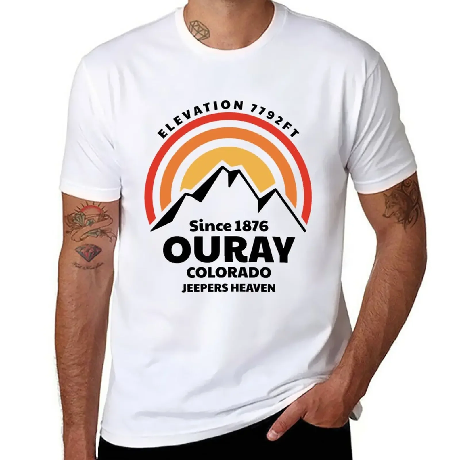 New Ouray Colorado, Jeeper's Heaven T-Shirt vintage clothes kawaii clothes t shirts for men graphic