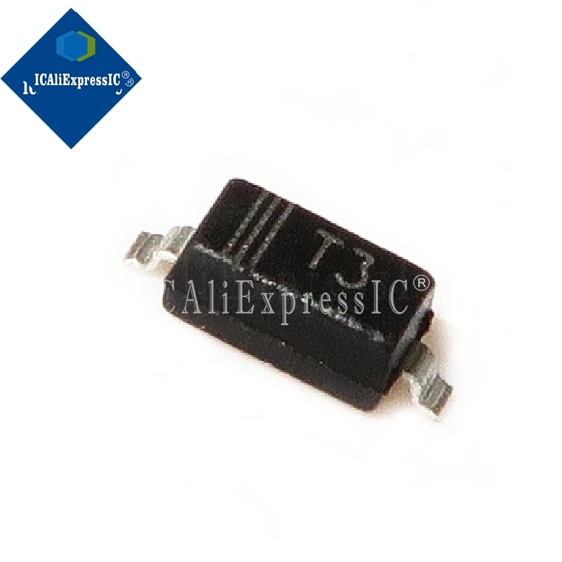 100pcs/lot BAV21W SOD123 screen: T3 BAV21WS Small  diode 250V 0805 In Stock