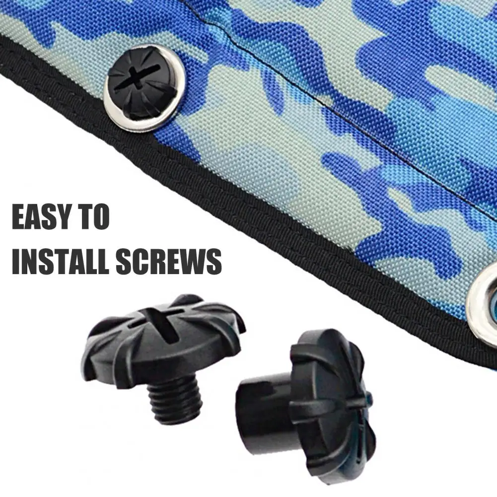 Mini Screws Dive Hardware Accessory Set Backplate Book Screws Soft Harness Mounting Bolts for Diving Gear Compact Screws