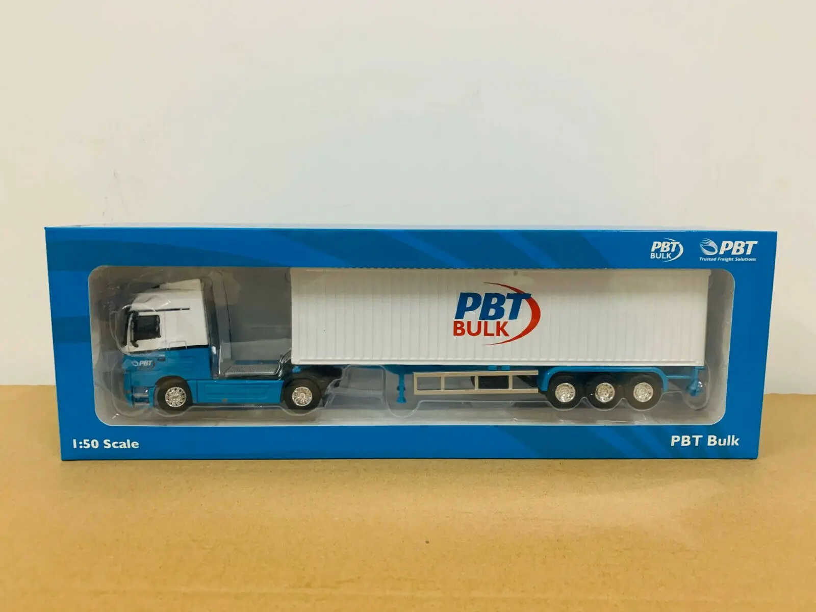 PBT BULK Container Truck Model 1/50 Scale Metal Model New in Box