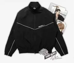 Jinx Team Black Windbreaker Lezhin original merchandise(clothes+2cards+2postcards+stickers)korean bl manhwa