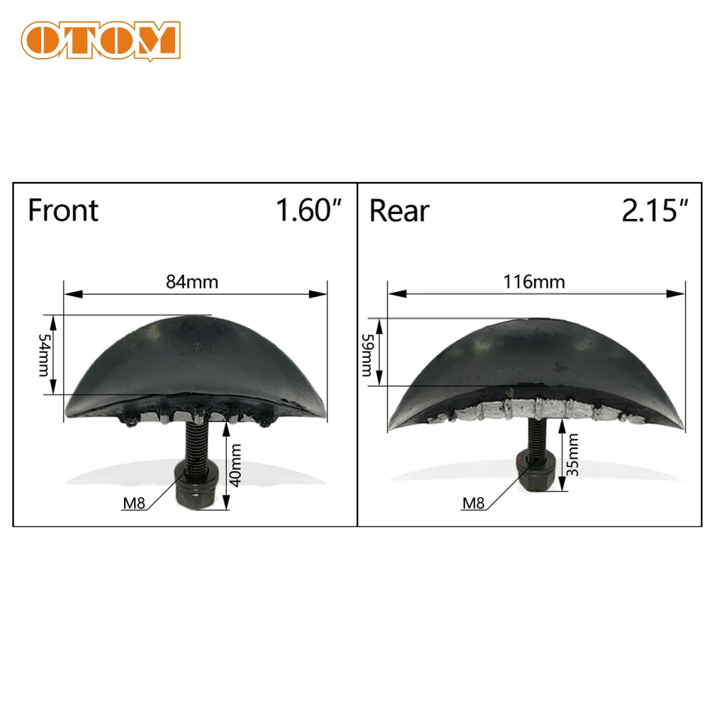 Motorcycle Accessories 1.60'' 2.15