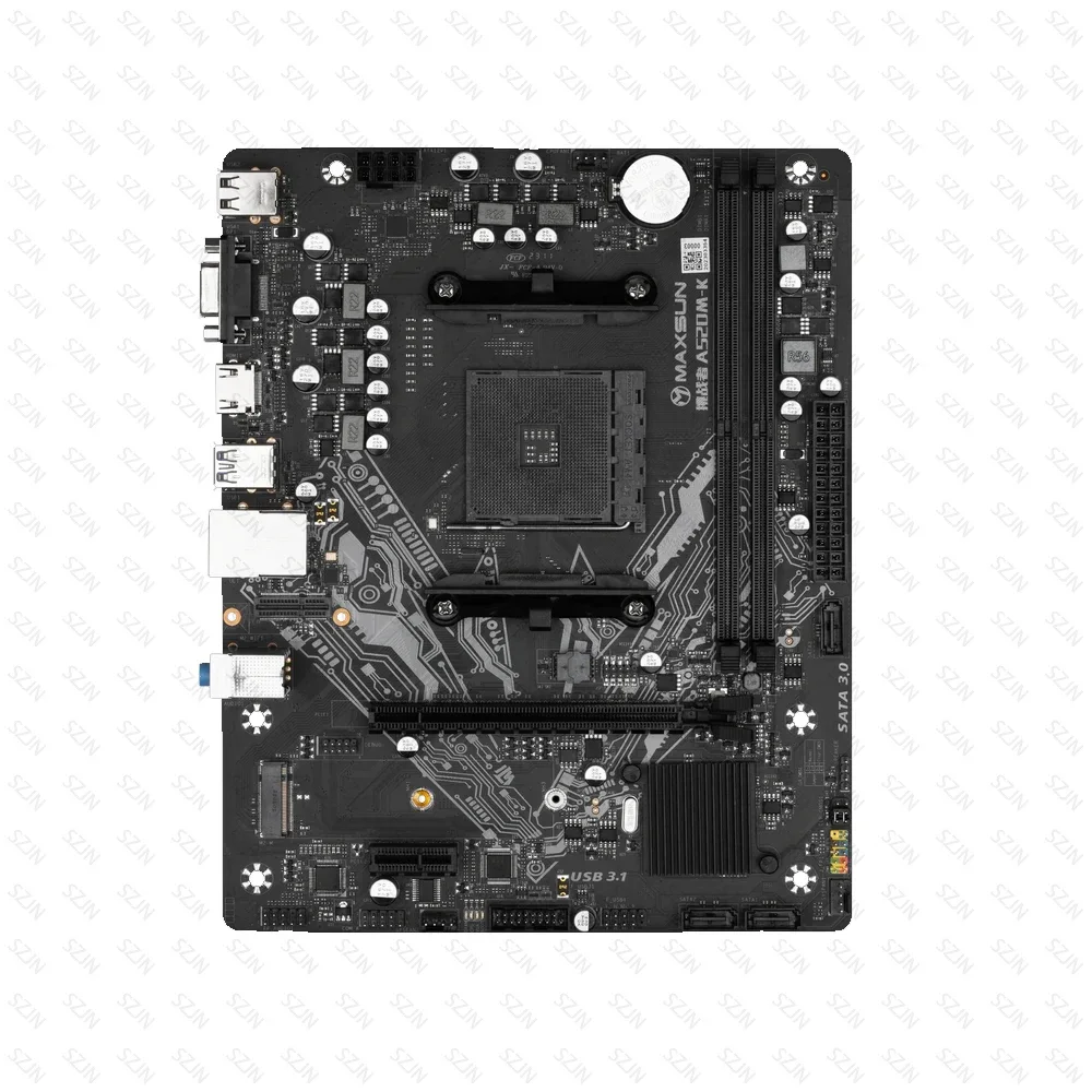 ☆kyo.サマ MAXSUN A520M-K マザーボードキット Ryzen 3/5/7 セット DDR4 16-32G