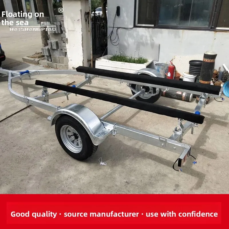 مقطورة قارب الاعتداء FRP قارب الاعتداء، قوس بقعة المطاط قارب مقطورة الرف #3